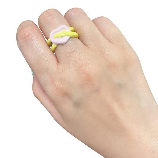 ハグハートイエローリング