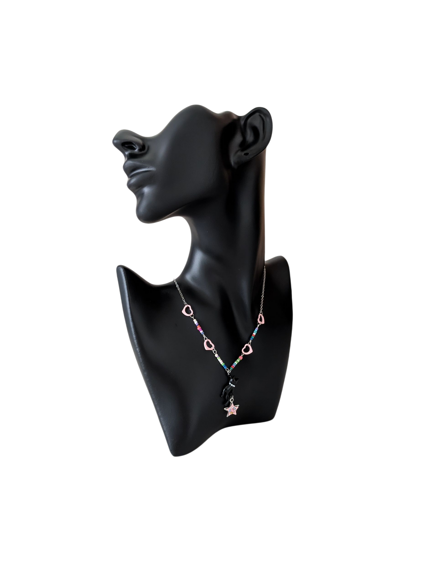 キャットスターネックレス