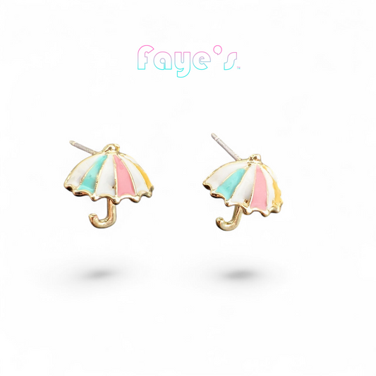 レインボーアンブレラピアス