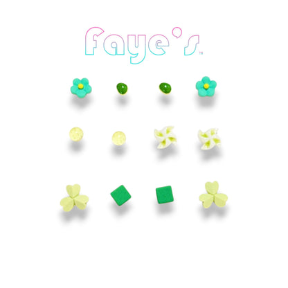 グリーンガーデン ピアスセット