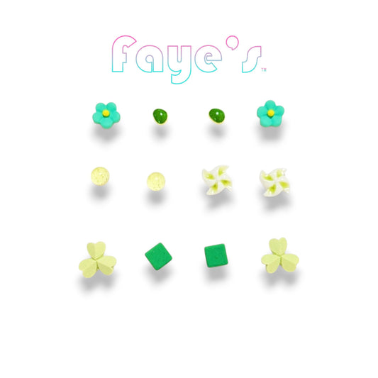 グリーンガーデン ピアスセット
