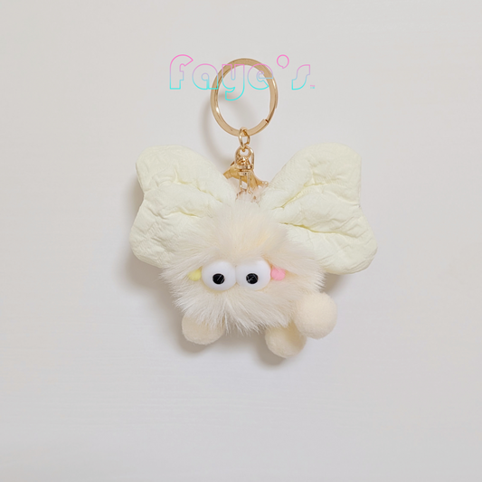 ふわふわモンスターキーホルダー（イエローイヤー）