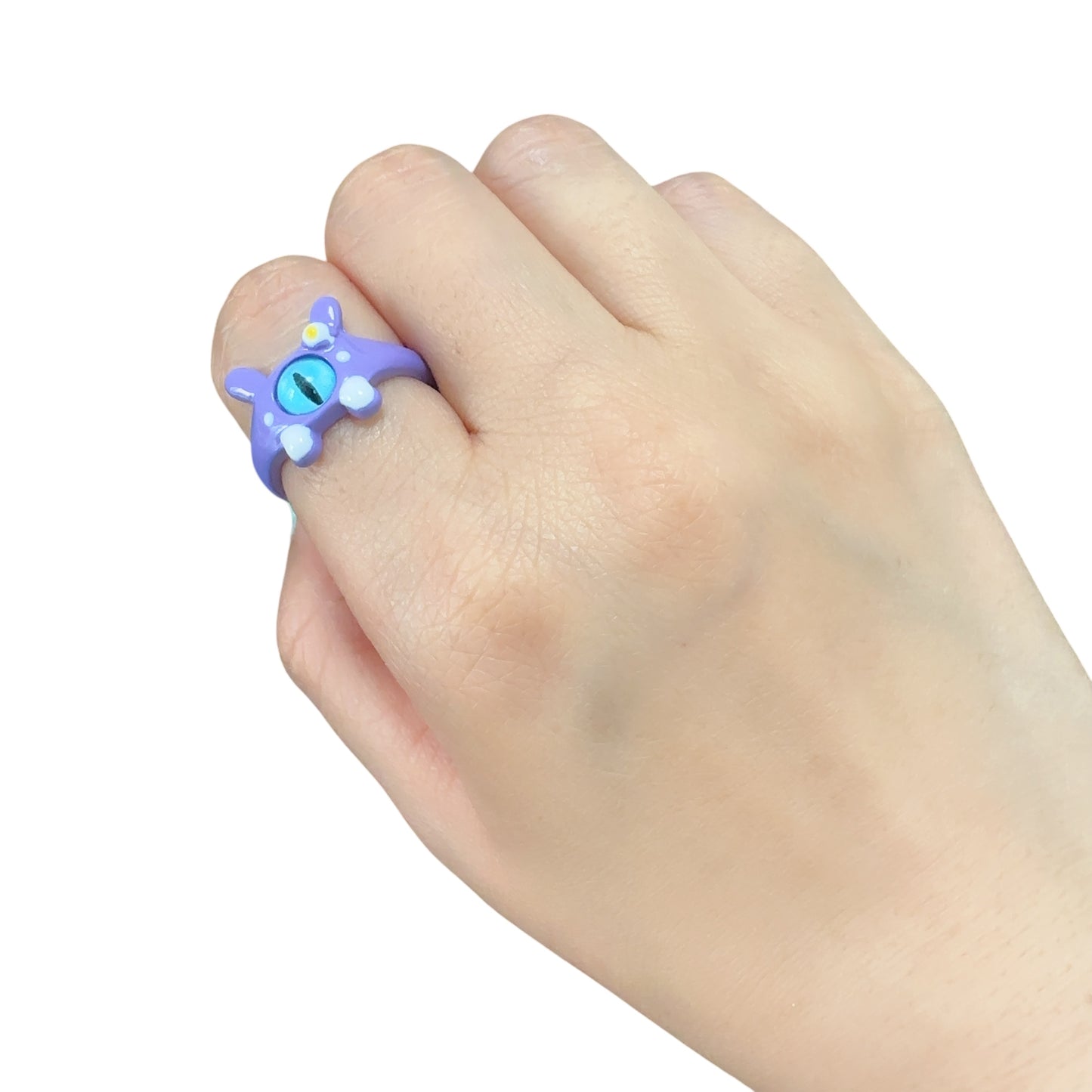 Little Monster Eye Ring ① (Purple)