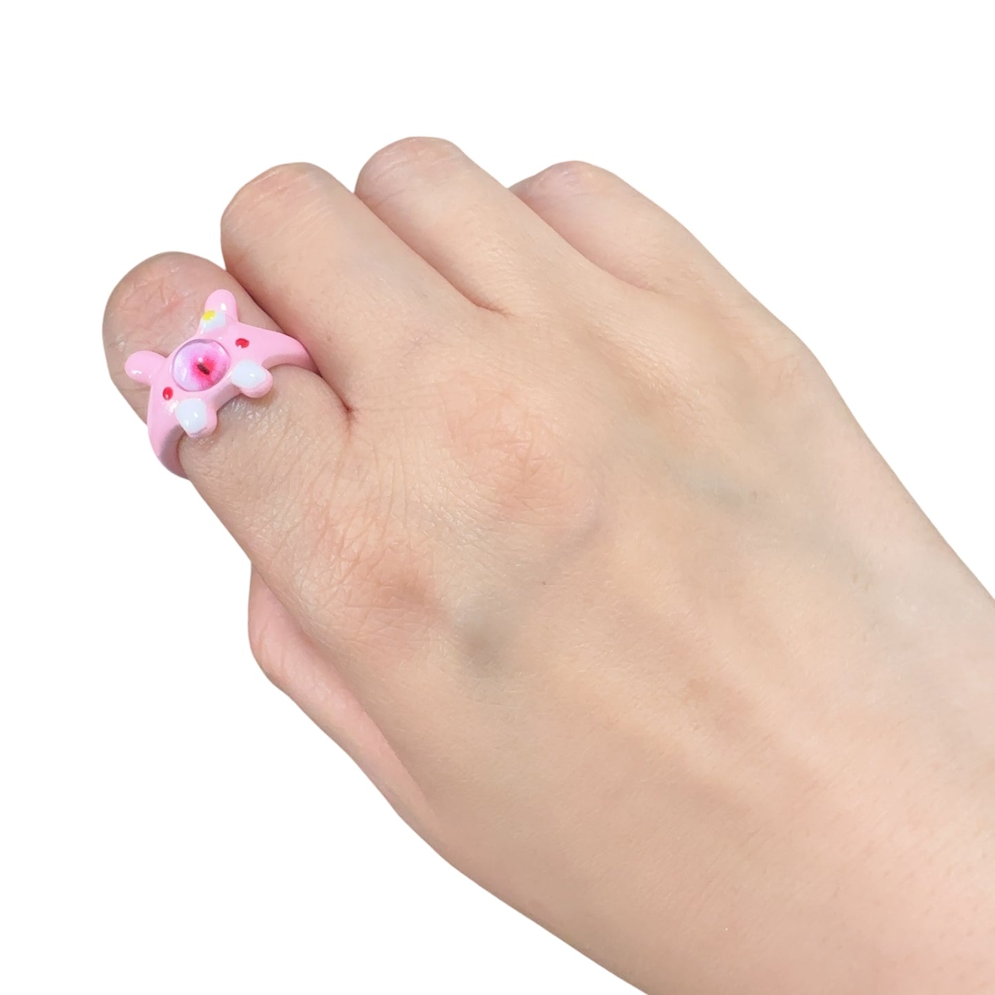 Little Monster Eye Ring ① (Pink)